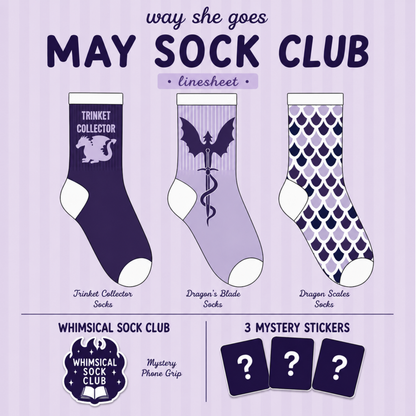 May Sock Club - Whimsical Overstock