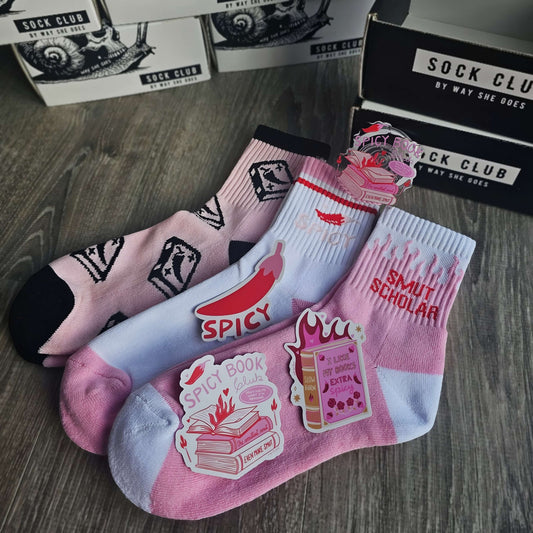 November Sock Club - Overstock Smut Happens