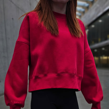 Dead Inside Cropped Crewneck