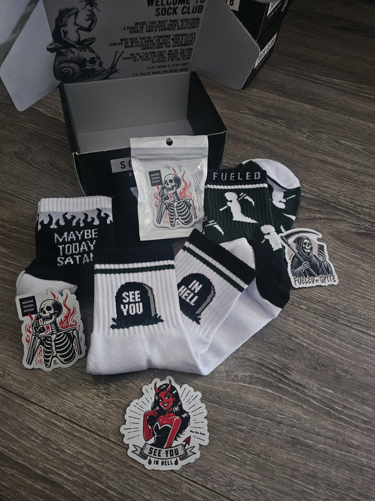 February Sock Club - NSFW Overstock