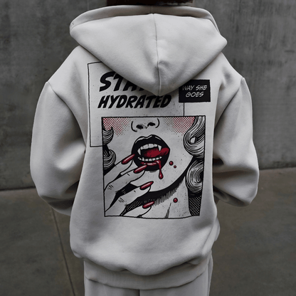 PRE-ORDER Stay Hydrated Zip-up Hoodie